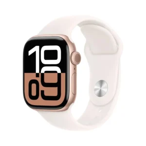 Apple Watch Series 10 42mm Rose Gold Aluminum Case with Light Blush Sport Band (M/L)