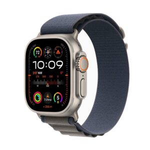 Apple Watch Ultra 2 49 mm Titanium Case Blue Alpine Loop (S)