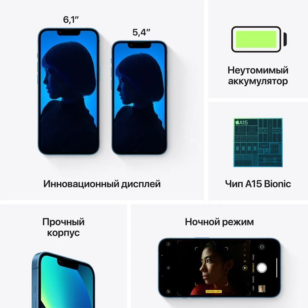 Apple iPhone 13 512Gb (Starlight). Без RuStore